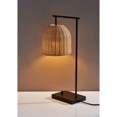 Bahama Table Lamp Dark Bronze - Adesso 5 Bahama Table Lamp Dark Bronze - Adesso - Image 5