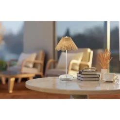 Adesso Stevie Cordless Table Lamp (Includes LED Light Bulb) White: ETL Listed, 3-Way Touch Sensor, Metal Body 5 Adesso Stevie Cordless Table Lamp (Includes LED Light Bulb) White: ETL Listed, 3-Way Touch Sensor, Metal Body -Adesso GUEST 0dcff691 3a8c 412d b1b2 92a4d9ec923f