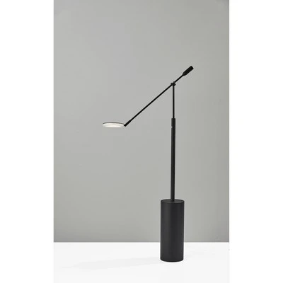 Grover Floor Lamp (Includes LED Light Bulb) Black - Adesso 2 Grover Floor Lamp (Includes LED Light Bulb) Black - Adesso - Image 2