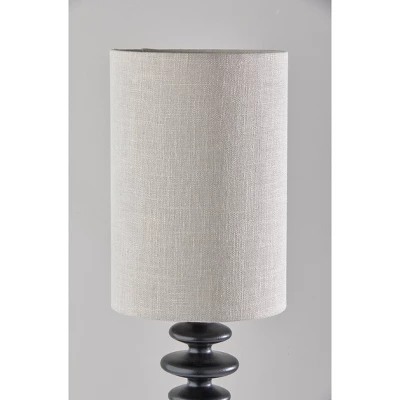 Beatrice Tall Table Lamp Black - Adesso 2 Beatrice Tall Table Lamp Black - Adesso - Image 2