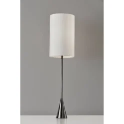 Bella Table Lamp Black Nickel - Adesso -Adesso GUEST 173ea501 0eea 4efe 9e1c 904435443910