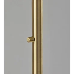 Bowery Arc Floor Lamp Antique Brass - Adesso -Adesso GUEST 18ada388 36e2 40ea ba65 f35046541885