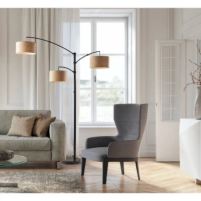 Cabo Arc Lamp Dark Bronze - Adesso 2 Cabo Arc Lamp Dark Bronze - Adesso - Image 2