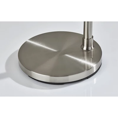 Max Floor Lamp Silver - Adesso 3 Max Floor Lamp Silver - Adesso - Image 3