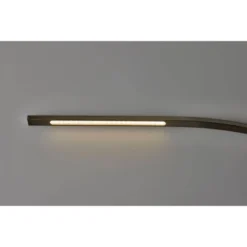 Sonic Arc Floor Lamp With Smart Switch Silver (Includes LED Light Bulb) - Adesso -Adesso GUEST 29a91112 ca95 420e b353 b21d0281887f