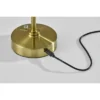 Adesso Ritchie Cordless Table Lamp (Includes LED Light Bulb) Antique Brass: Modern Metal Desk Lamp, 3-Way Touch Sensor, UL Listed