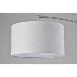 Adler Arc Lamp Brushed Steel - Adesso -Adesso GUEST 2cb44967 fabd 4f74 ae21 c464206f27e7