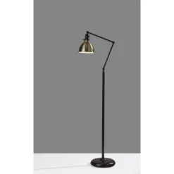 Alden Floor Lamp Bronze - Adesso