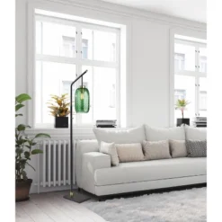 Derrick Floor Lamp Black With Brass Accents - Adesso 7 Derrick Floor Lamp Black With Brass Accents - Adesso -Adesso GUEST 3395745b 8429 4b94 9d7b 25ef0ef26a85