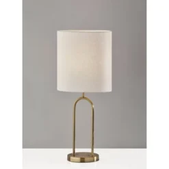 Joey Table Lamp Antique Brass - Adesso