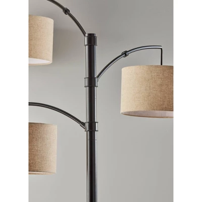 Cabo Arc Lamp Dark Bronze - Adesso 3 Cabo Arc Lamp Dark Bronze - Adesso - Image 3