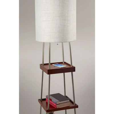 63.25" Wireless Charging Floor Lamp - Adesso 2 63.25" Wireless Charging Floor Lamp - Adesso - Image 2