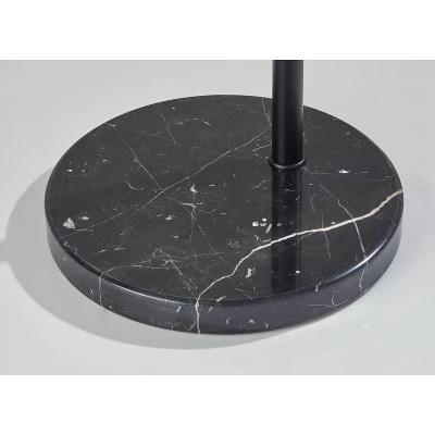 Adler Arc Floor Lamp Black - Adesso 2 Adler Arc Floor Lamp Black - Adesso - Image 2
