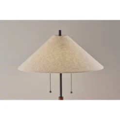 Palmer Natural Table Lamp Black - Adesso -Adesso GUEST 48a60552 4a68 4981 9767 0dd1a3ea2103