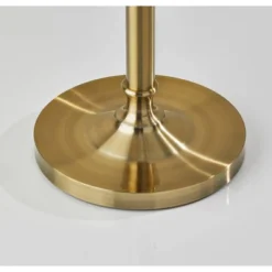 Barton Floor Lamp Antique Brass - Adesso -Adesso GUEST 57854a22 3c4e 40c4 a8fc 0f5045ca3baa