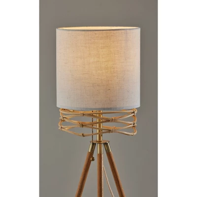 Melanie Table Lamp Natural - Adesso 3 Melanie Table Lamp Natural - Adesso - Image 3