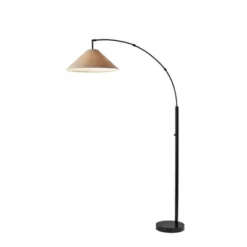 Braxton Arc Lamp Dark Bronze - Adesso
