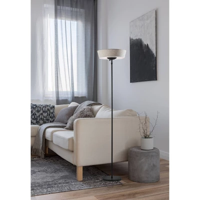300W Harper Floor Lamp Black - Adesso 3 300W Harper Floor Lamp Black - Adesso - Image 3