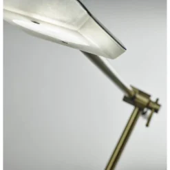 LED Vera Floor Lamp Antique Brass (Includes LED Light Bulb) - Adesso -Adesso GUEST 5f899c32 eb5c 41c9 a137 e47dd3529a91