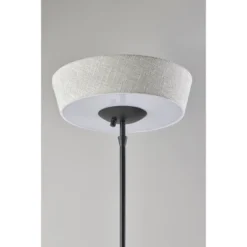 300W Harper Floor Lamp Black - Adesso