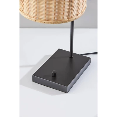 Bahama Table Lamp Dark Bronze - Adesso 2 Bahama Table Lamp Dark Bronze - Adesso - Image 2