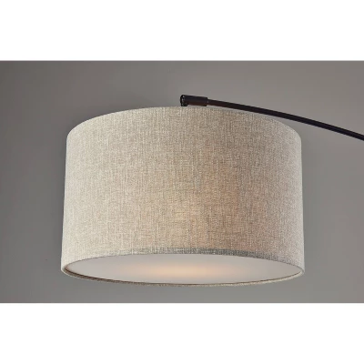 Adler Arc Floor Lamp Black - Adesso 4 Adler Arc Floor Lamp Black - Adesso - Image 4