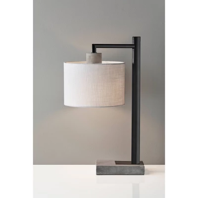 Devin Table Lamp Black - Adesso 2 Devin Table Lamp Black - Adesso - Image 2