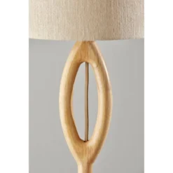 Adesso Mayfair Floor Lamp Natural: ETL Listed, Beige Drum Shade, Metal Base, Rotary Switch 7 Adesso Mayfair Floor Lamp Natural: ETL Listed, Beige Drum Shade, Metal Base, Rotary Switch -Adesso GUEST 6d02a110 058f 4a5f aaca 5cf0631bb6f8