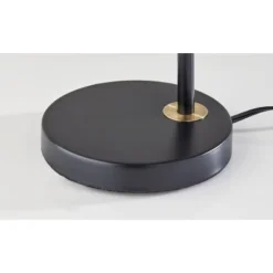 Matthew Table Lamp Black/Antique Brass - Adesso -Adesso GUEST 6e0cc5fe b34d 45f6 b9b7 49ae87a4a5b1