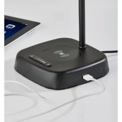 Radley Charge Table Lamp With Smart Switch Black (Includes LED Light Bulb) - Adesso 8 Radley Charge Table Lamp With Smart Switch Black (Includes LED Light Bulb) - Adesso -Adesso GUEST 6edddcc7 d2df 4ab1 ad28 0a7ee31cc7a1