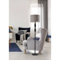 Lance Floor Lamp Black - Adesso