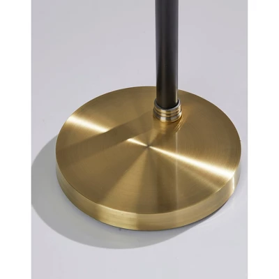 3 Arm Bergen Arc Lamp Black - Adesso 5 3 Arm Bergen Arc Lamp Black - Adesso - Image 5