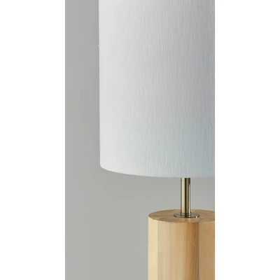Dean Table Lamp Natural - Adesso 1 Dean Table Lamp Natural - Adesso