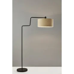 Jacob Floor Lamp Antique Bronze - Adesso -Adesso GUEST 7f64ef65 f909 47cd 9af5 a10464227f38