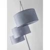 91" Wellington Arc Lamp Silver - Adesso