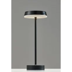 Adesso Tommy Cordless Table Lamp (Includes LED Light Bulb) Black: Modern Desk Lamp, Touch Sensor, 3-Way Dimming, UL Listed, Metal Shade -Adesso GUEST 8614bc28 0d4d 411f 8cc6 0a218f9efe72