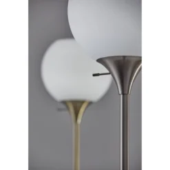 71" 3-way Fiona Torchiere Brass - Adesso -Adesso GUEST 88ad4629 2909 4e7d 94f5 17ec9a913061 1