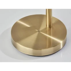 Cove Floor Lamp Antique Brass - Adesso -Adesso GUEST 8d27abb0 f2ee 4cdd 8b33 7974911a8e02