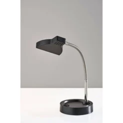 Adesso Slender Floor Lamp (Includes LED Light Bulb) Black: Modern Design, ETL Listed, Metal Body, Rocker Switch -Adesso GUEST 8d691597 dd21 4949 9fa5 2f3f7a365d0b