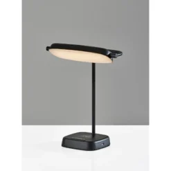 Radley Charge Table Lamp With Smart Switch Black (Includes LED Light Bulb) - Adesso