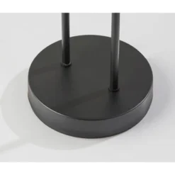 Levy Floor Lamp Black - Adesso -Adesso GUEST 93b62721 d282 4994 9d3d ed6d7cf4db59