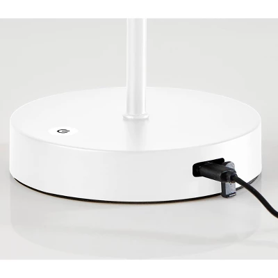 Adesso Stevie Cordless Table Lamp (Includes LED Light Bulb) White: ETL Listed, 3-Way Touch Sensor, Metal Body 1 Adesso Stevie Cordless Table Lamp (Includes LED Light Bulb) White: ETL Listed, 3-Way Touch Sensor, Metal Body