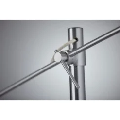 78" Manhattan Two Arm Arc Lamp Steel - Adesso -Adesso GUEST 99779a4d 1d3c 4ae3 b885 2c8d9061af98