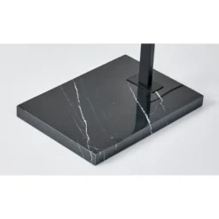 Sonic Arc Lamp With Smart Switch Black (Includes LED Light Bulb) - Adesso -Adesso GUEST 9b554cff 6b67 4887 be03 2ccf2ea25d04