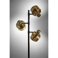 66.5" Clayton Tree Lamp Matte Black - Adesso -Adesso GUEST a39e44fc c59f 4ee8 840f c8bf5b982f77