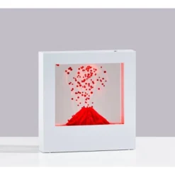 9" LED Volcano Light Box White - Adesso: Integrated LED, Rechargeable, Wall Mountable, ETL Listed