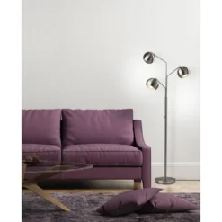 Emerson Tree Lamp Silver - Adesso