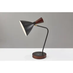 Arlo Wireless Charging Desk Lamp Black - Adesso -Adesso GUEST b536632c 8ff8 4995 83c7 32c18da5a26a