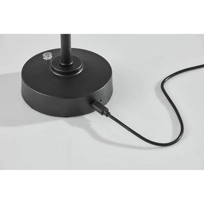 Adesso Ritchie Cordless Table Lamp: 15" Height, Touch Dimmer, IPX4, Metal Shade, UL Listed 1 Adesso Ritchie Cordless Table Lamp: 15" Height, Touch Dimmer, IPX4, Metal Shade, UL Listed