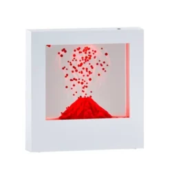 9" LED Volcano Light Box White - Adesso: Integrated LED, Rechargeable, Wall Mountable, ETL Listed -Adesso GUEST c10d1422 c67e 42ce 8569 f348a64346f3